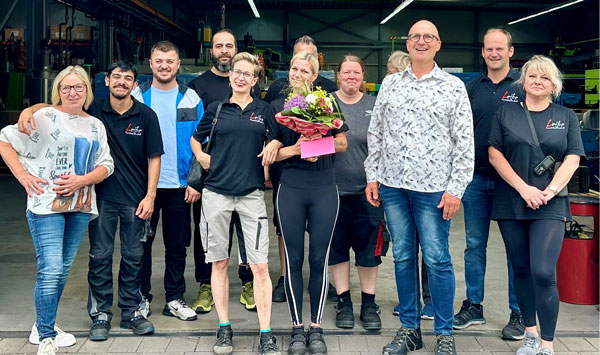 10-jähriges Firmenjubiläum von Anja Zöllmer